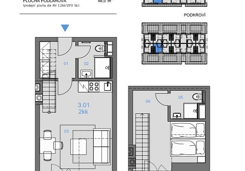 Prodej zavedeného horského apartmánu na Dolní Moravě - Větrný vrch - 103957